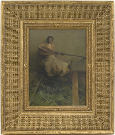 次のアーティストによるアート作品： Thomas Wilmer Dewing